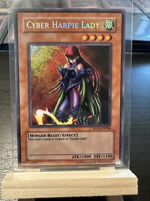 Cyber Harpie Lady, RP01-EN096, Secret Rare, Light Play, 2008 First Print