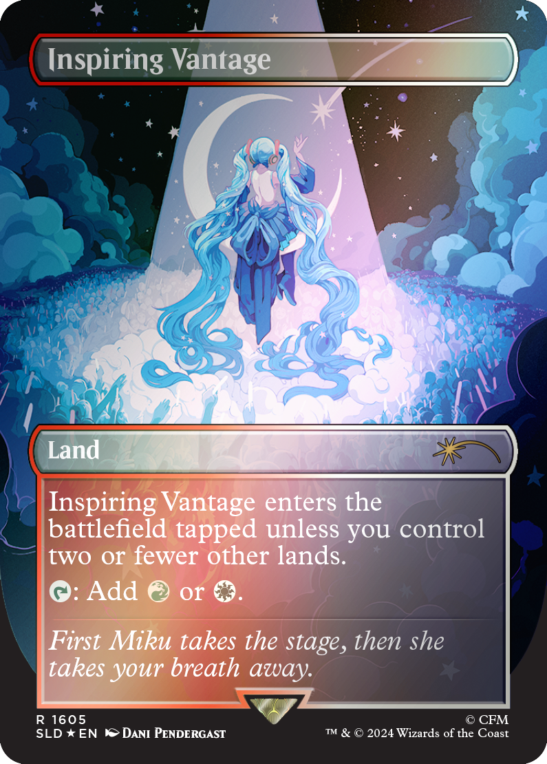 MTG JAPANESE - Secret Lair x HATSUNE MIKU Sakura Superstar