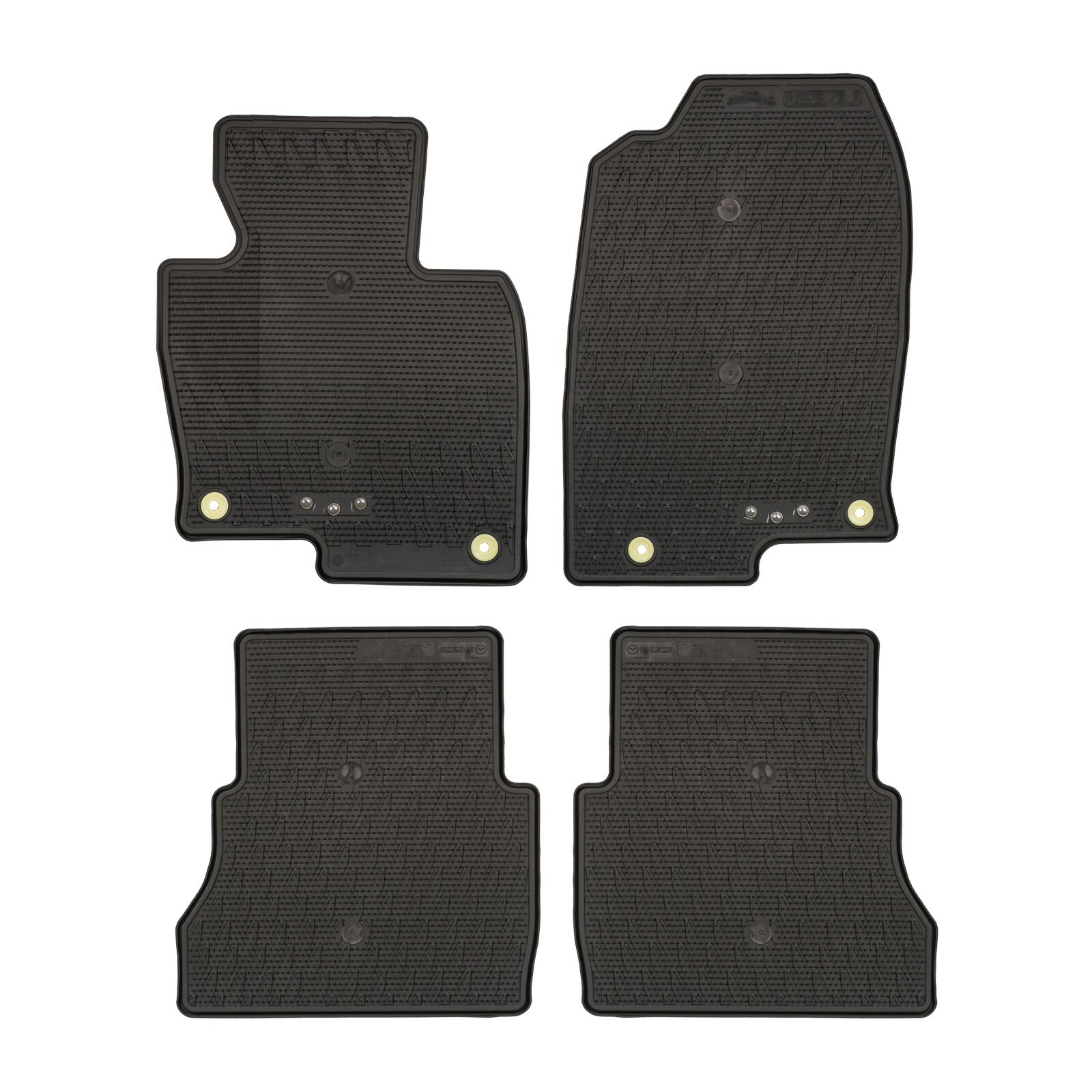 20172019 Mazda CX5 CX5 Front & Rear Rubber All Season Slush Floor