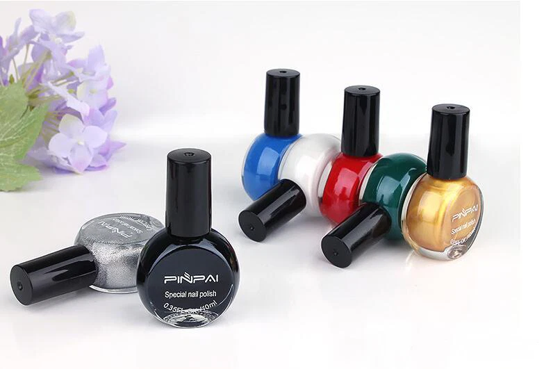 Esmalte de impresión en color de uñas manicura 10 ml dibujo en color esmalte especial para arte en uñas Foto 2 de 4