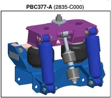 Cabmate HD Commercial Truck Air Ride Cab Sleeper Suspension Peterbuilt PBC377A