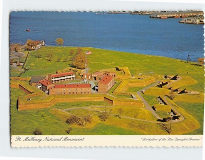 #ad Postcard Fort McHenry National Monument Baltimore Maryland $6.99