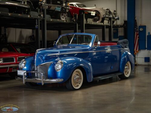 1940 Mercury Eight Custom Convertible Sedan