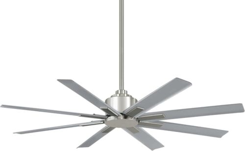 Minka Aire Xtreme H2O 52" Indoor/Outdoor Ceiling Fan, Brushed Nickel Retail $479