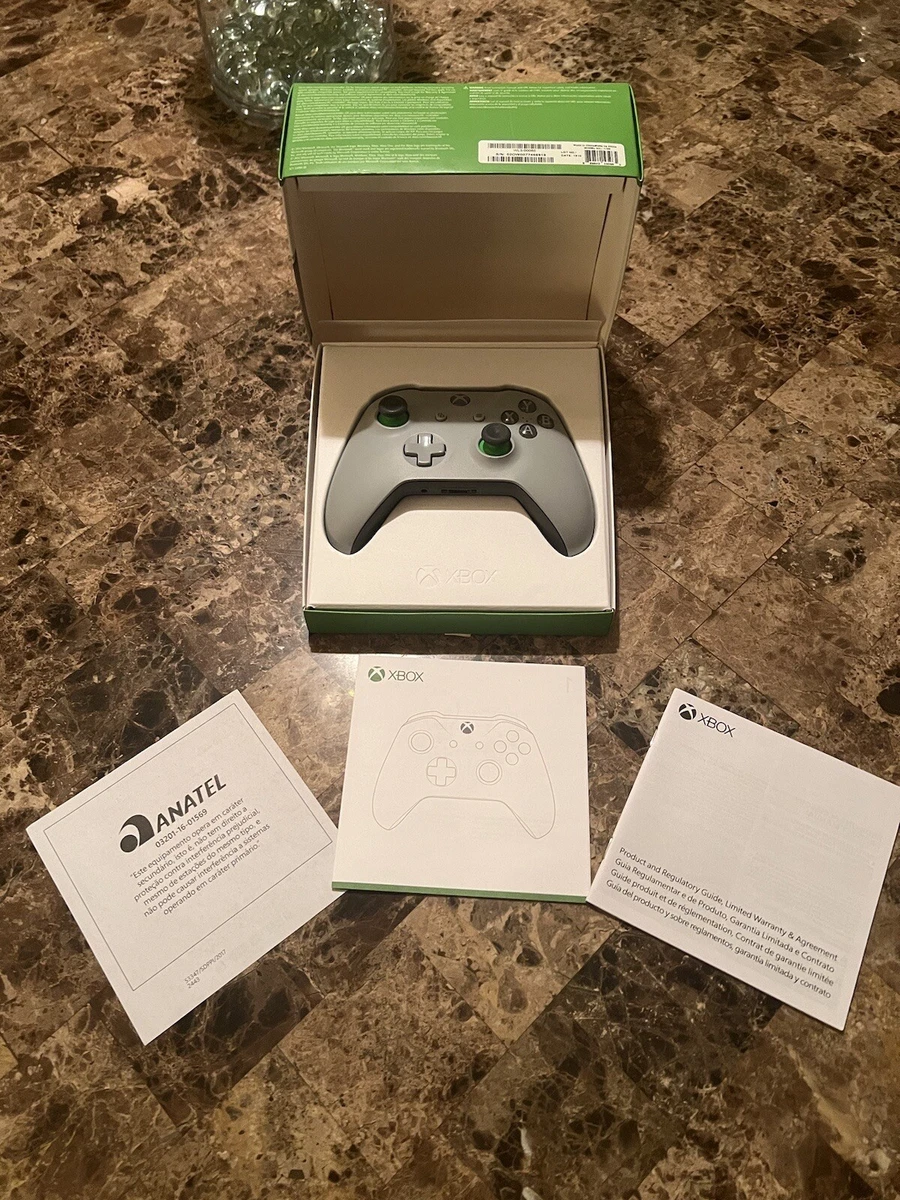 Microsoft Xbox One Grey Green XB1 wireless Controller eBay