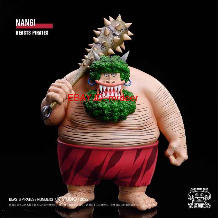 In Stock Yz Studio One Piece Numbers Nangi Resin Model Painted