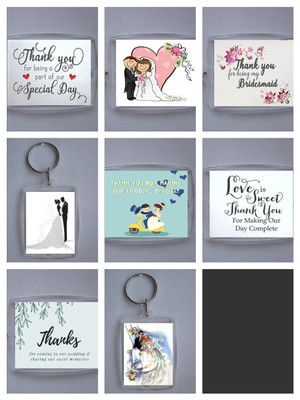Schlüsselanhänger/Taschenanhänger Hochzeit, Braut & Bräutigam, Dankeschön, Geschenk, Geschenk, Foto