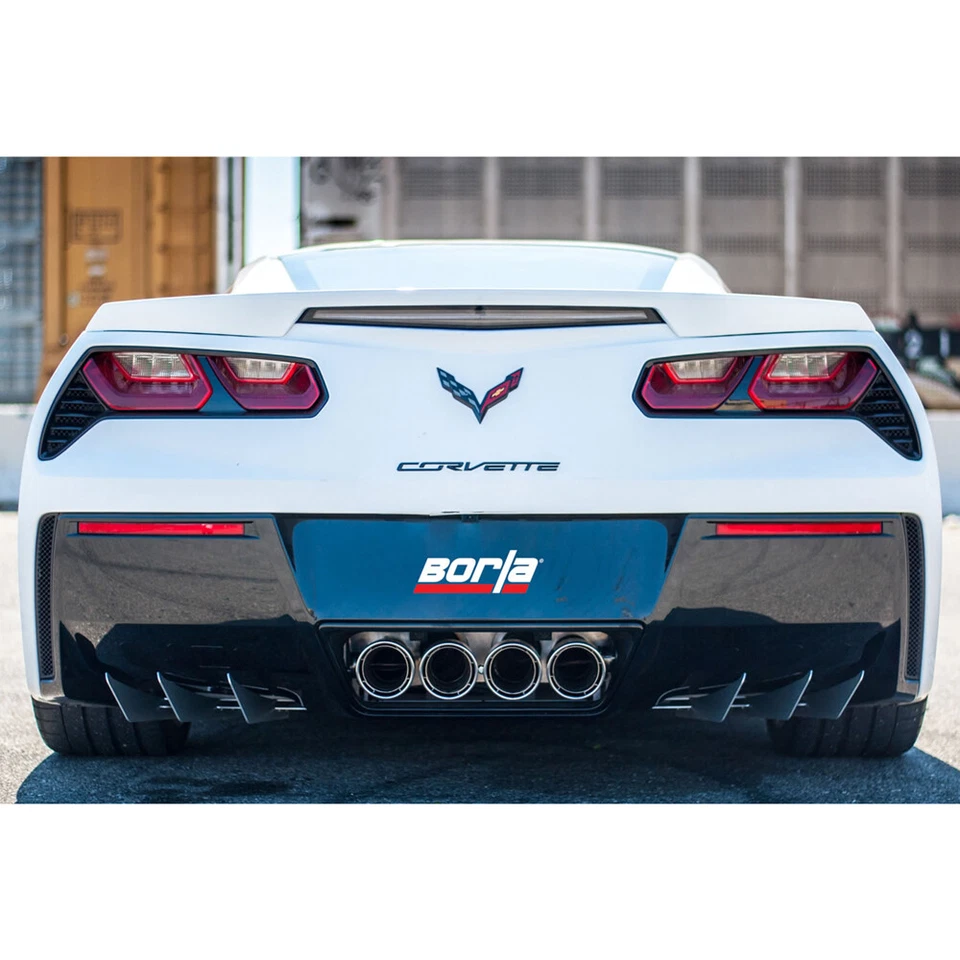 Kit de escape de eje trasero Borla 11903 ATAK para Chevrolet Corvette C7 2015-19 6,2 L V8 Foto 2 de 4