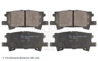 Blue Print ADT342154 Bremsbelagsatz, Scheibenbremse Hinten FüR Lexus