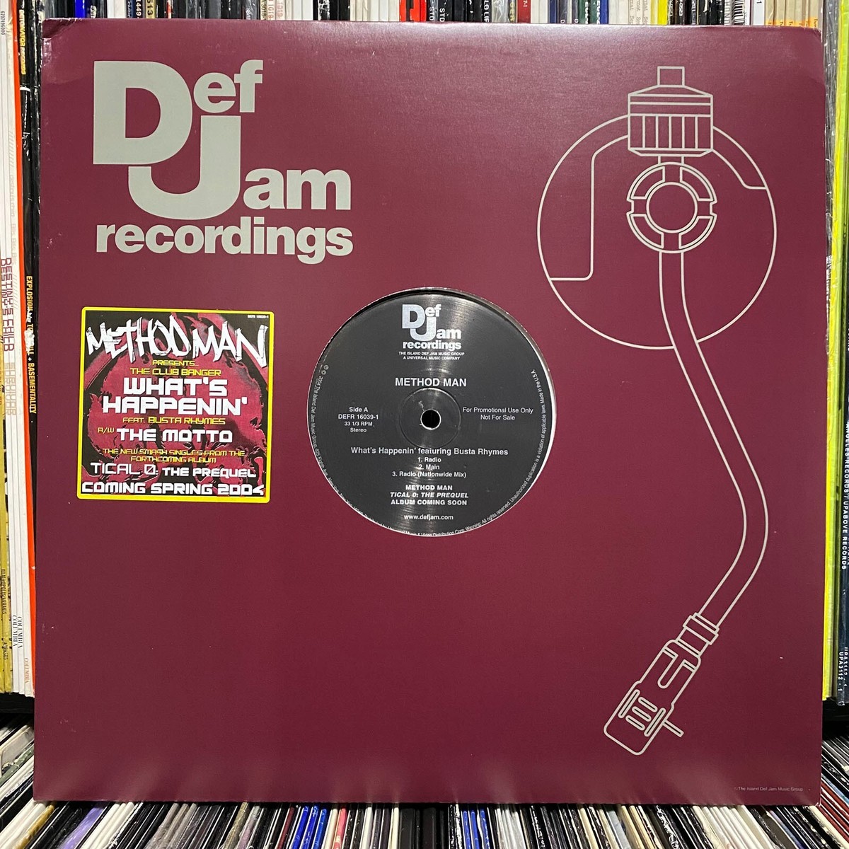 METHOD MAN WHAT'S HAPPENIN' THE MOTTO (12