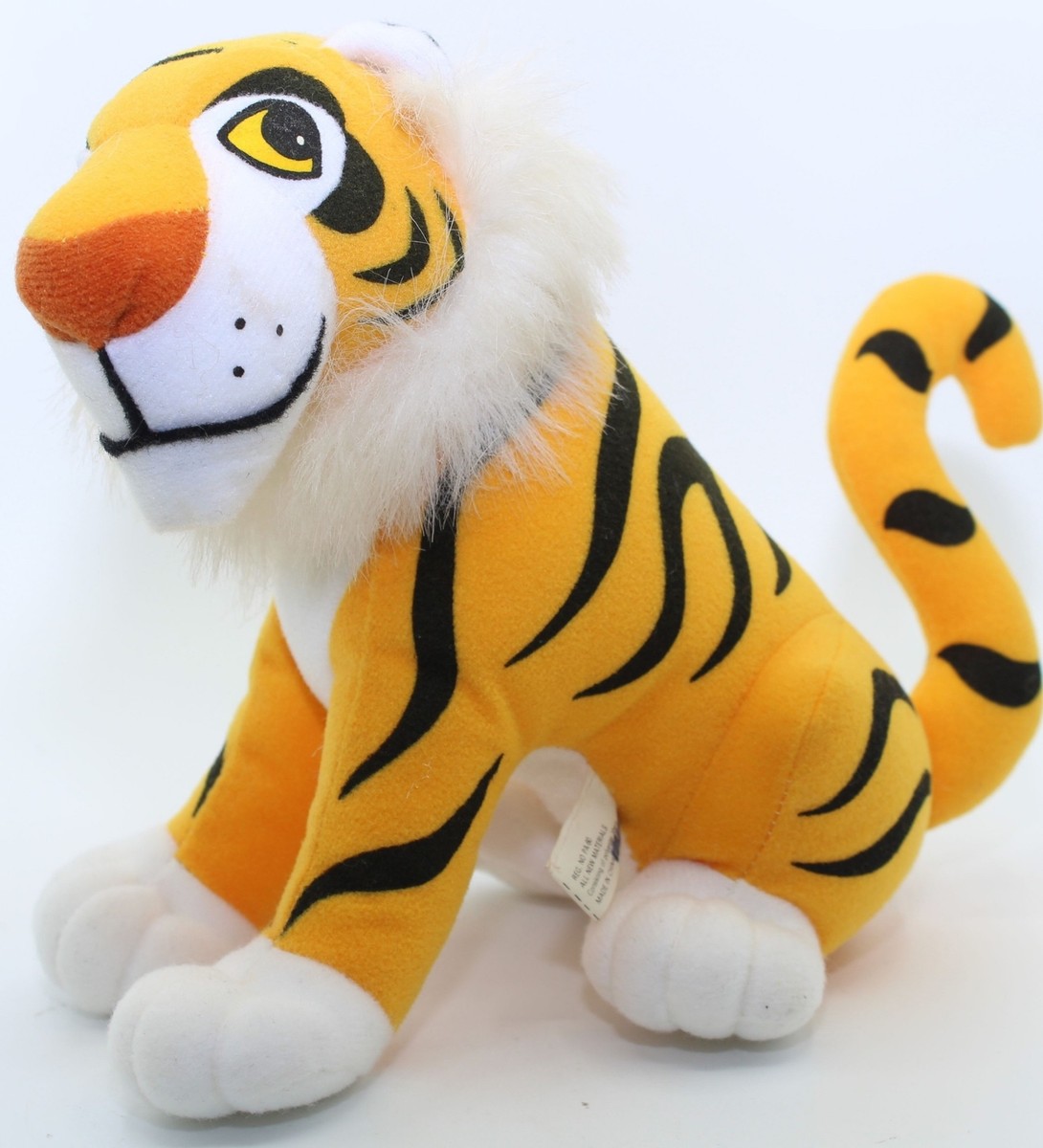 VTG 1993 Mattel Walt Disney Aladdin Rajah Tiger Plush Doll Stuffed