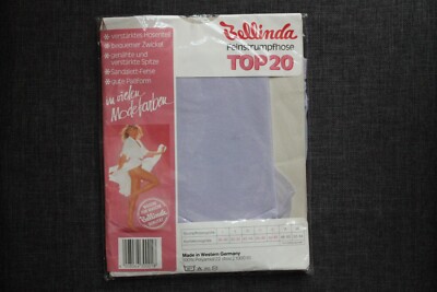 Vintage Bellinda Feinstrumpfhose Gr. 40-42 Flieder 20 den Neu OVP