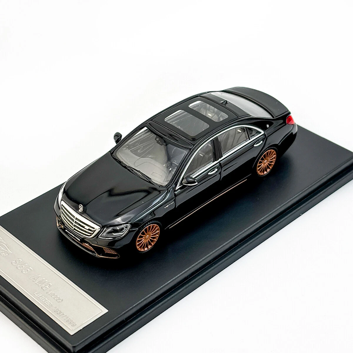 King Model 1:64 Black S65L AMG W222 Sedan Final Edition