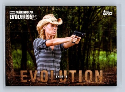 Andrea - 2017 Walking Dead Evolution Base  Card # 67