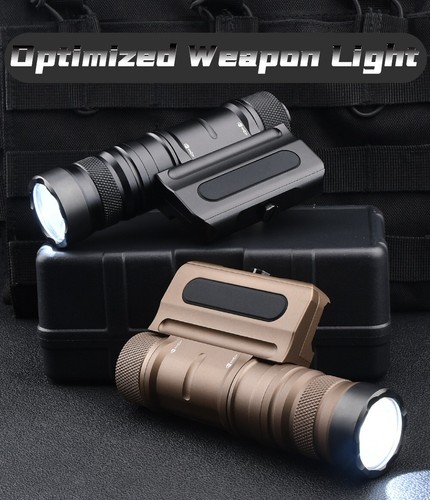 Torcia tattica OWL 1500 lumen ultra alta potenza metallo caccia stroboscopica luce - Foto 6 di 16