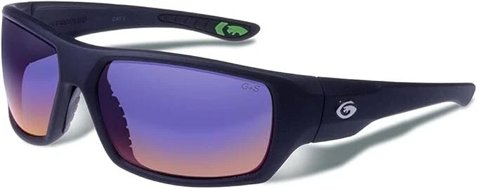 Gafas de sol Gargoyles WRATH, marco negro mate, humo con lente espejo de plasma-NUEVAS Foto 2 de 4