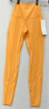 Women's Lululemon Align HR Pant 28" LW5CTIS Orange Size 2