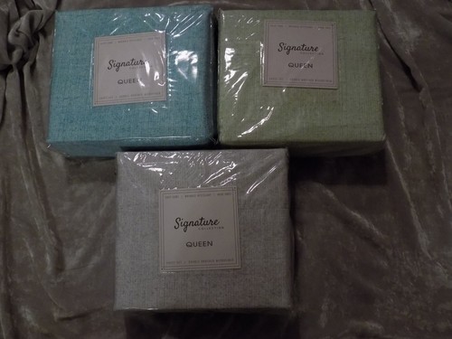 Queen Sheet Set Double Brushed Microfiber Wrinkle Resistant Deep Pockets NEW! - Bild 1 von 7