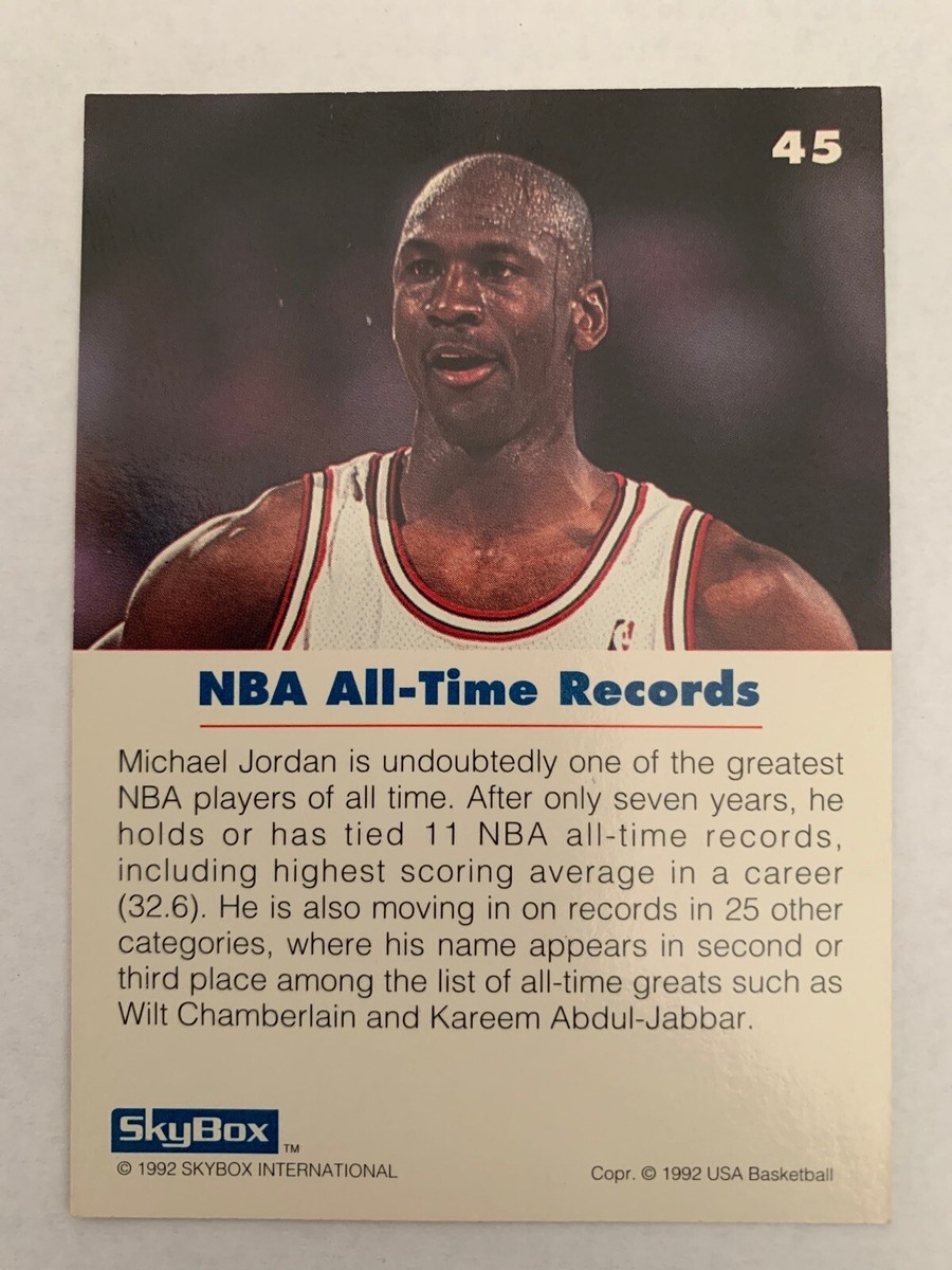 送料込　貴重　マイケル　ジョーダン　復帰　背番号　45 レア　NBA カード 送料込 貴重 マイケル ジョーダン 復帰 背番号 45 レア NBA