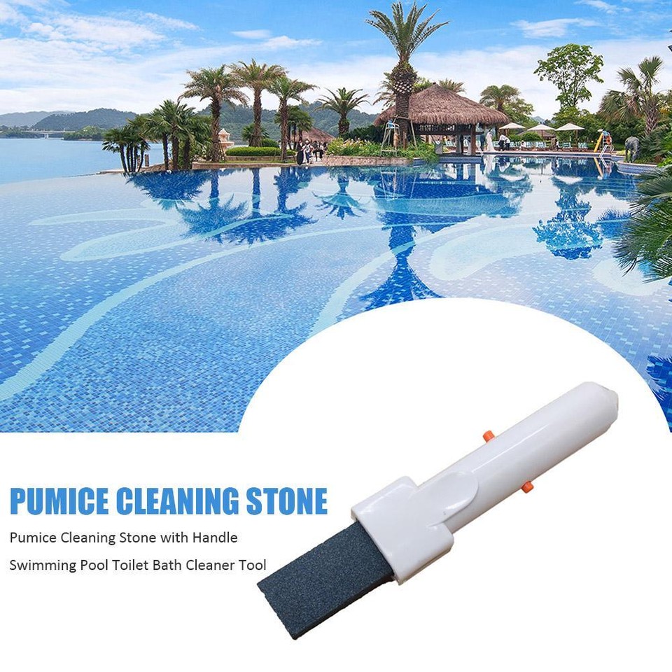 Pumice Cleaning Stone with Handle Toilet Bowl Cleaning Brush Cleaner
