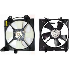 For Mitsubishi Outlander Radiator/Condenser Cooling Fan 2003 04 05 2006