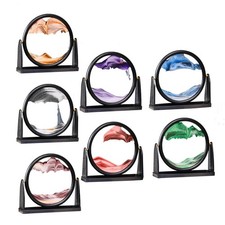 Peinture de sable mouvant d'image d'art de sable qui coule pour la