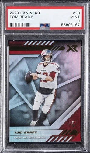 2020 PANINI XR #28 TOM BRADY PSA 9