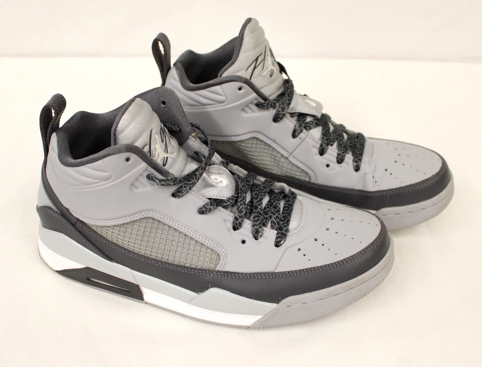Nike Air Jordan Flight 9.5 gris lobo/blanco/gris oscuro 654262-006 para hombre talla 11 Foto 2 de 4