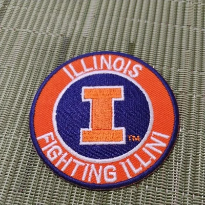 🚨🚨 Illinois Fighting illini iron on patch