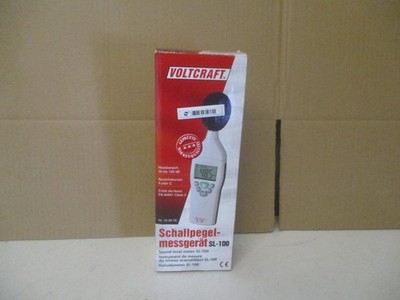 VOLTCRAFT SL-100 Schallpegelmessgerät - 30 bis 130 dB Messbereich
