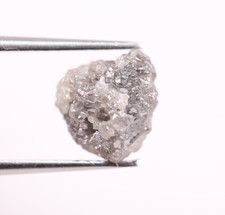 1.10Ct Grey Raw Rough Diamond   Natural Uncut Diamond for Custom Ring Designs