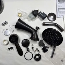 Delta Tub & Shower Faucet Parts Lahara 17 Series Venetian Bronze (NO TRIM PLATE)