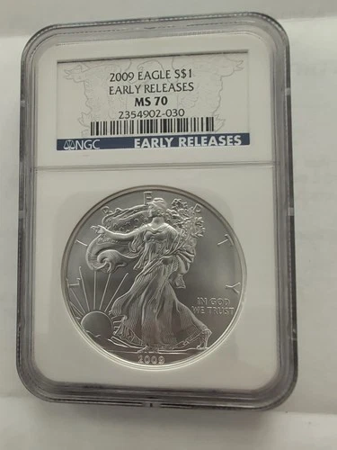 2009 American Silver Eagle - NGC MS70 - Early Releases