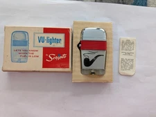 Vintage Scripto VU-Lighter PIPE in Original Box
