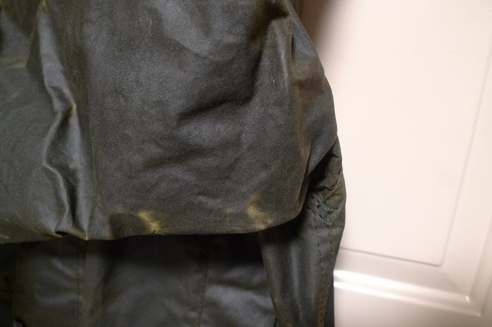 BARBOUR - A200 BORDER WAX COTTON JACKET - SAGE - MADE IN UK - EXCELLENT - 36 image 15