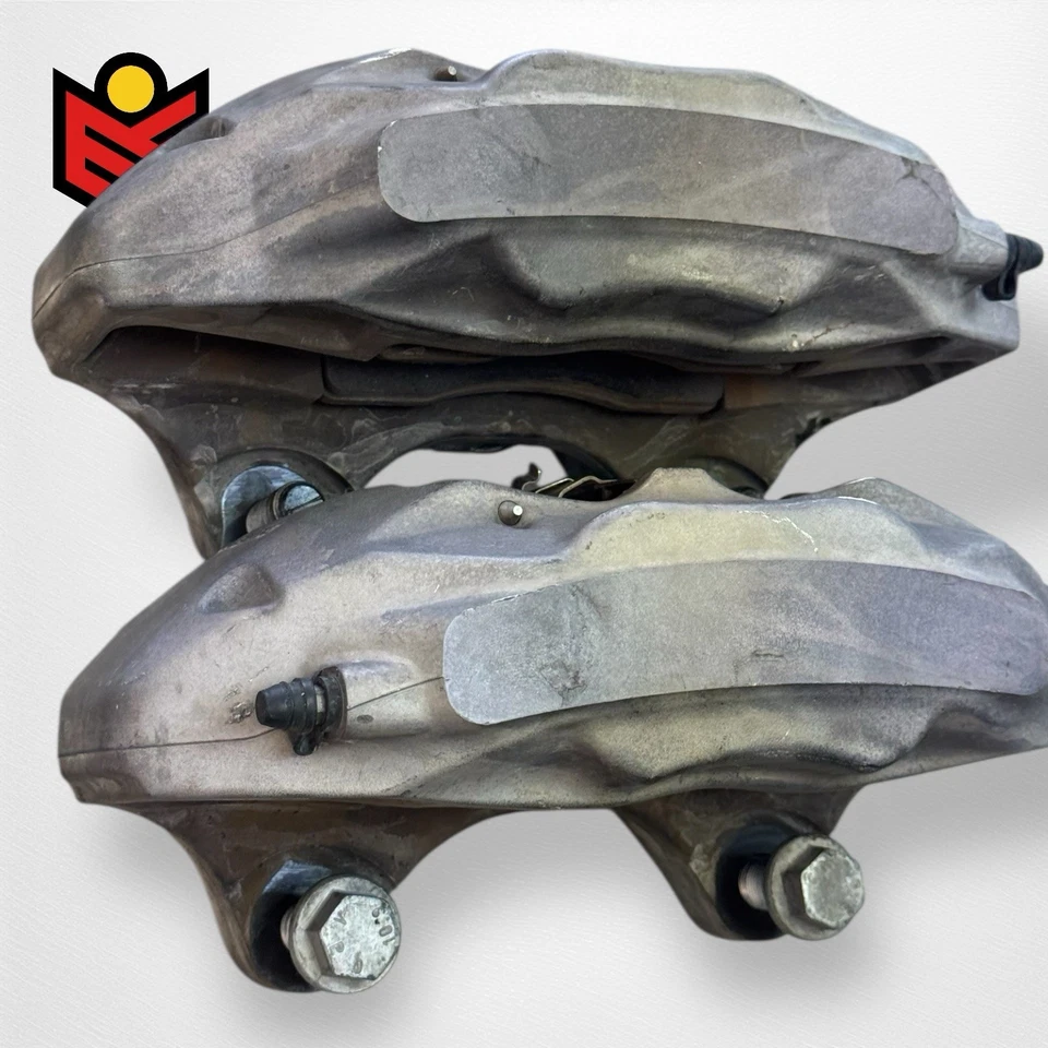 Pinzas de freno delanteras Porsche Cayenne 2004-2010 BREMBO Audi Q7 VW Touareg Foto 3 de 4