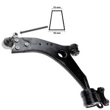 Querlenker vorne für Volvo C70 II S40 II V50 18 mm Vorderachse links