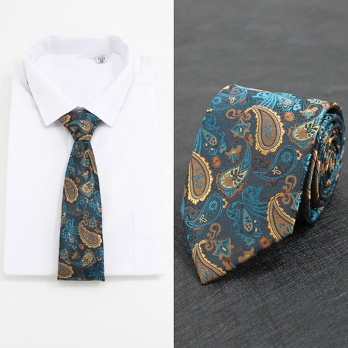 Silk Material Lazy Ties Striped Design Easy Neck Tie Wedding Accessories - Picture 3 of 19