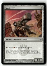MTG Iron Myr Scars of Mirrodin LP Magic The Gathering