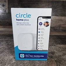 Circle Home Plus Parent Control Hub Device Factory Sealed SLVH2-01-US Smart NEW