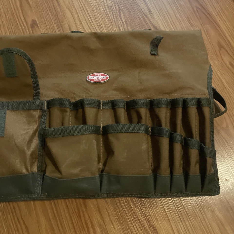 Bucket Boss The Bucketeer Bucket Tool Organizer Brown Good Condition - Image 2 of 4