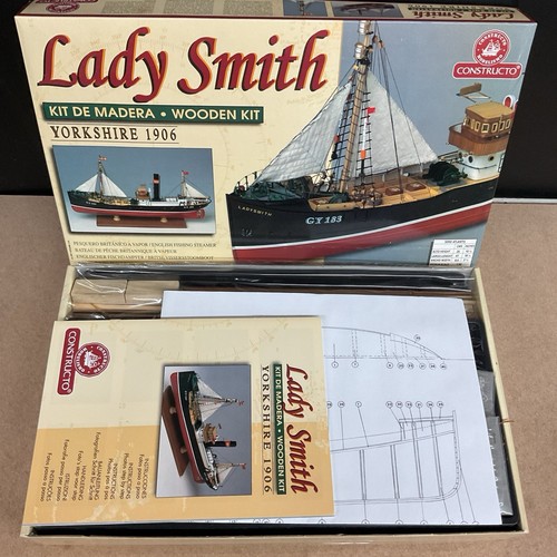 Constructo Modelismo Lady Smith Yorkshire 1906 Maßstab 1:90 Holzschiffsmodell - Bild 7 von 8