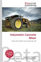 Lambert M. Surhone (U. A.) | Volumetric Concrete Mixer | Taschenbuch | Englisch