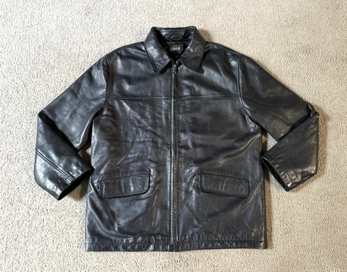 J.CREW Coats, Jackets & Vests Leather Outer Shell for Men for Sale
