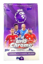 2025/26 Topps English Premier League Chrome Soccer Hobby Box #NKB