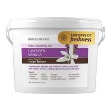 SMELLS BEGONE 1-Gallon Odor Absorber Gel - Air Freshener Odor Eliminator for