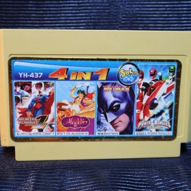 Batman 4IN1 Famiclone Pegasus cartridge 8bit Famicom 60pin Nes Game Dendy 90s