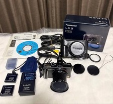 Panasonic LUMIX DMC-LX3 set fotocamera digitale con accessori condizioni testate