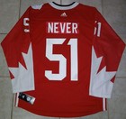 "Never" #51 Team Canada Off. Lic. World Cup Of Hockey Adidas Jersey, Men M, Nwt!