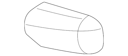 New Genuine BMW Covering Primend Left (2001-2006) OE 51167895219